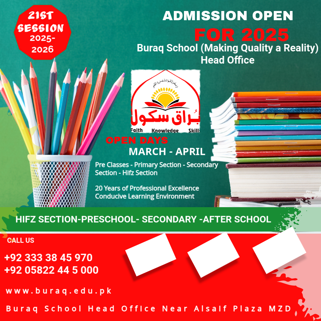 Admissions Poster